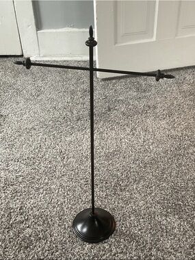 Bronze Necklace Stand, 24”H